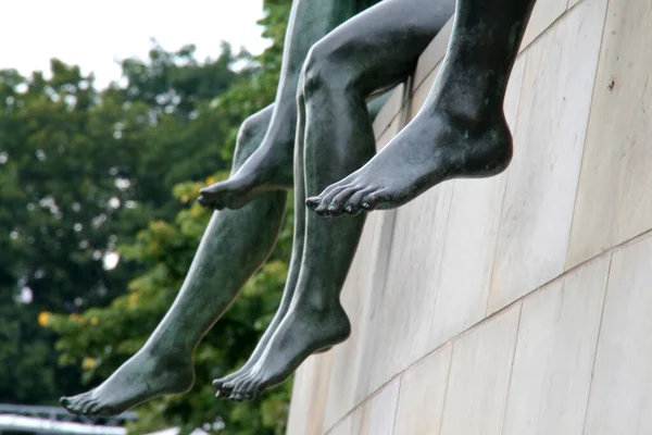 Estatuas Centro Berlín — Foto de Stock