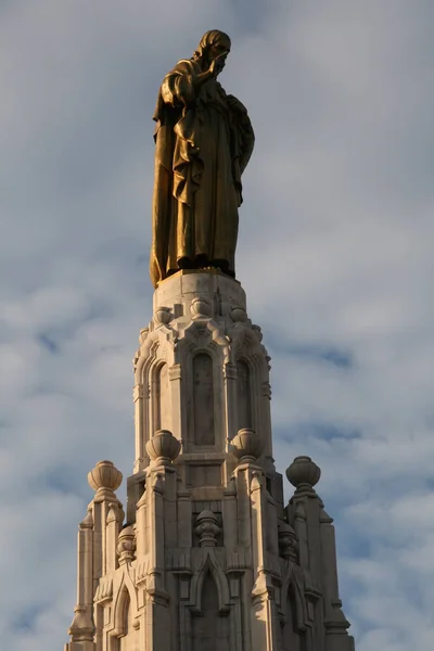 Scultura Religiosa Nel Centro Bilbao — Foto Stock