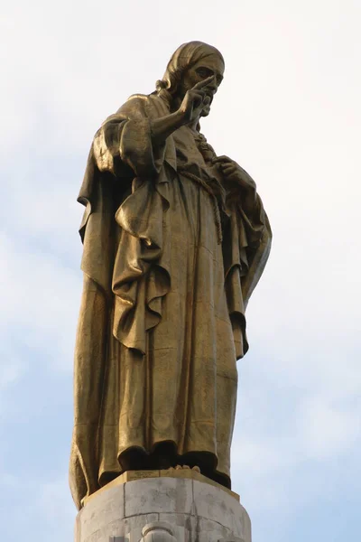 Escultura Religiosa Centro Cidade Bilbao — Fotografia de Stock