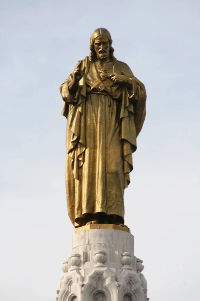 Религиозная Скульптура Центре Бильбао — стоковое фото