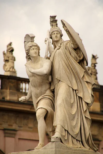 Estatua Centro Berlín — Foto de Stock