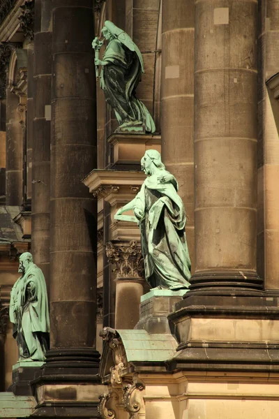 Statue Der Berliner Innenstadt — Stockfoto
