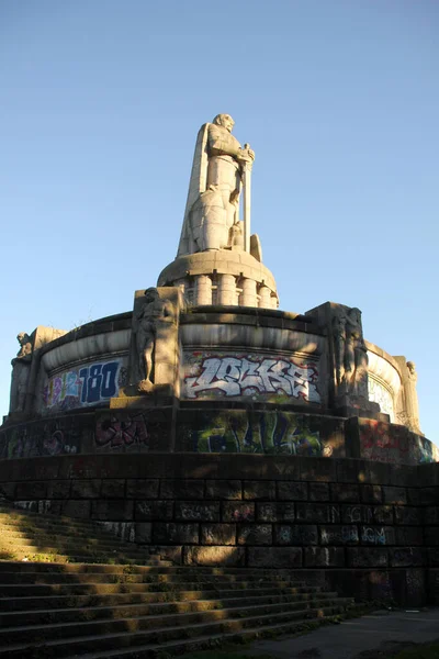 Estatua Centro Hamburgo — Foto de Stock