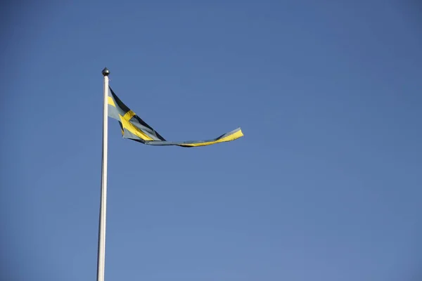 Bandera Oficial Sweden —  Fotos de Stock