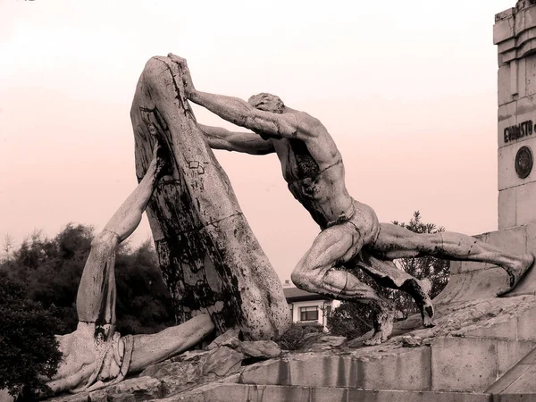 Konstnärligt Monument Baskien — Stockfoto