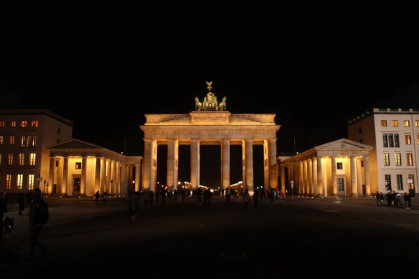 Vista Puerta Brandenburgo Berlín — Foto de Stock