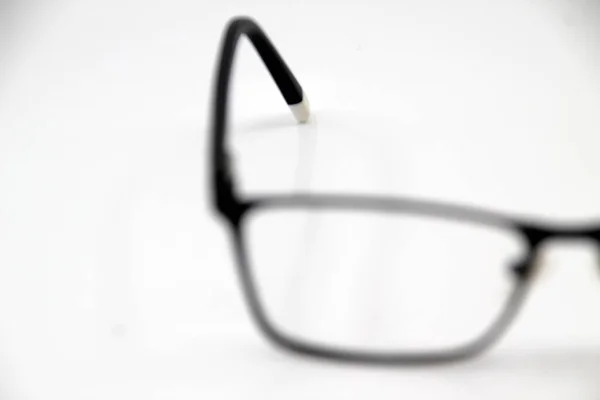 Óculos Isolados Para Miopia Fundo Neutro — Fotografia de Stock