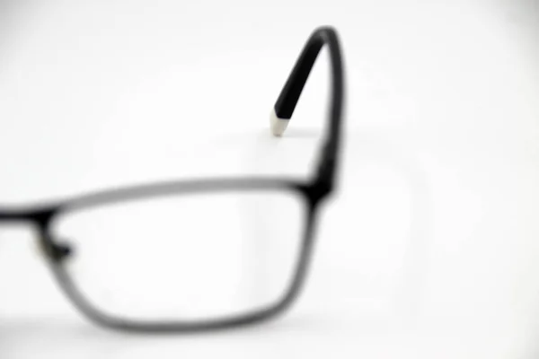 Óculos Isolados Para Miopia Fundo Neutro — Fotografia de Stock
