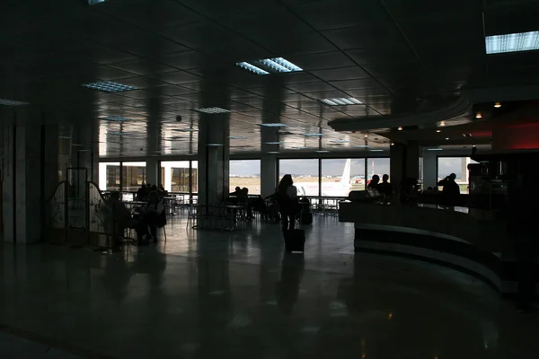 Interior Aeroporto Internacional — Fotografia de Stock