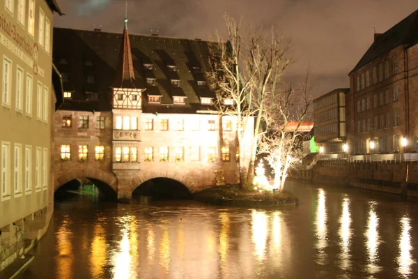 Παλιά Πόλη Της Νυρεμβέργης — Φωτογραφία Αρχείου