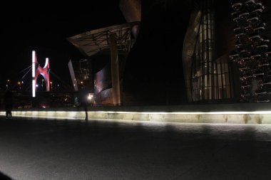 Bilbao şehrinin mimarisi.