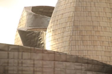 Bilbao şehrinin mimarisi.