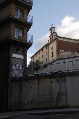 Bilbao şehrinin mimarisi.