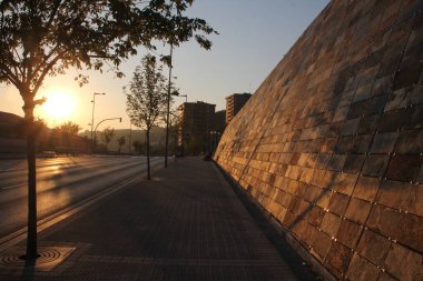 Bilbao şehrinin mimarisi.