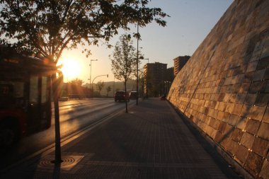 Bilbao şehrinin mimarisi.