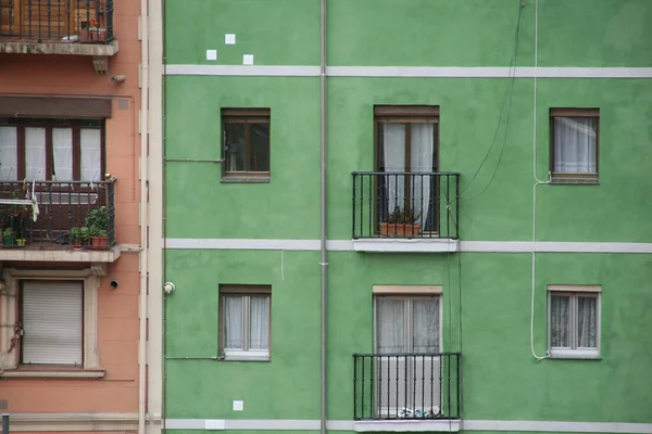 Bilbao şehrinin mimarisi.