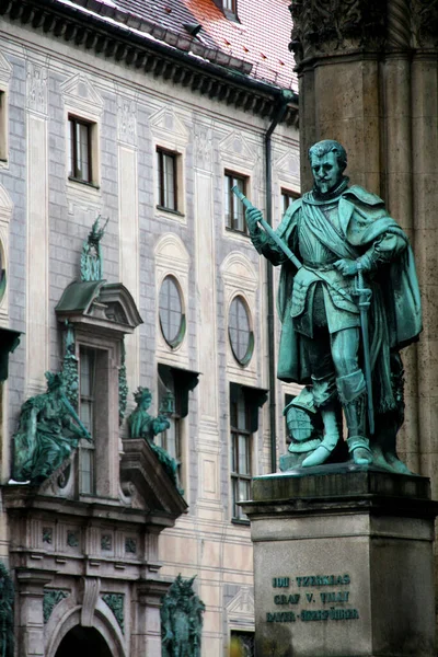 Blick Auf Die Münchner Altstadt — Stockfoto