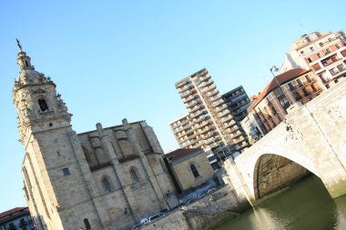 Bilbao mahallesindeki bir kilise.