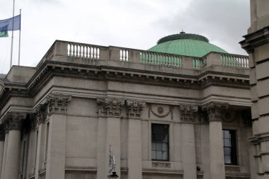 Dublin şehrinin mimarisi.