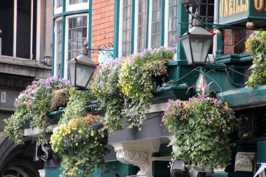 Dublin şehrinin mimarisi.