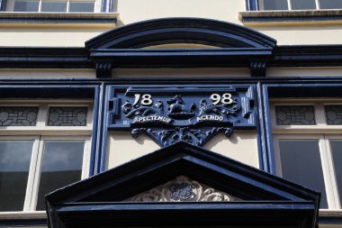 Dublin şehrinin mimarisi.