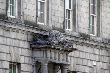 Dublin şehrinin mimarisi.