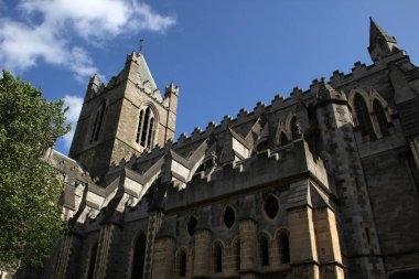 Dublin şehrinin mimarisi.