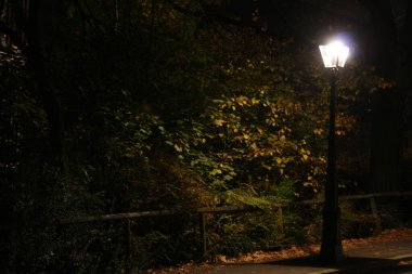 Şehir ortamında fenerler