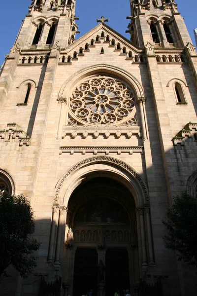 Kościół Dzielnicy Bilbao — Zdjęcie stockowe