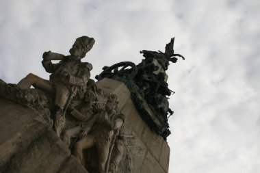 İspanya 'nın Vitoria-Gasteiz şehrinde klasik mimari