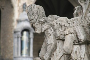 İspanya 'nın Vitoria-Gasteiz şehrinde klasik mimari