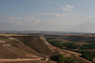 İspanya 'nın iç kesimlerinde manzara