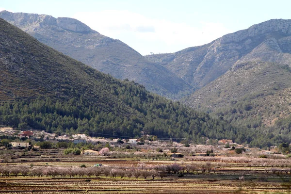 Landskap Det Inre Spanien — Stockfoto