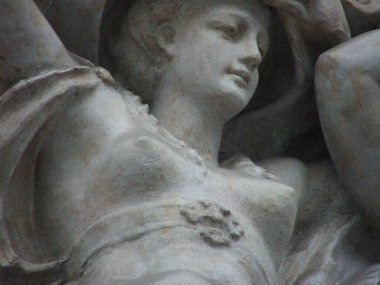 Bilbao şehrinde heykel