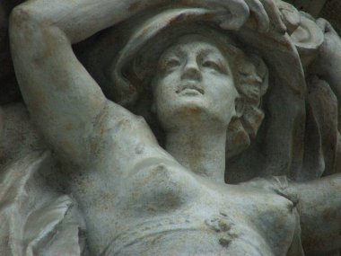 Bilbao şehrinde heykel