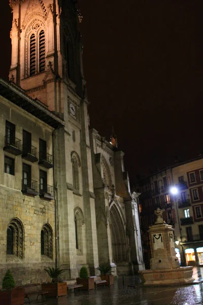 Kirche Der Stadt Bilbao — Stockfoto