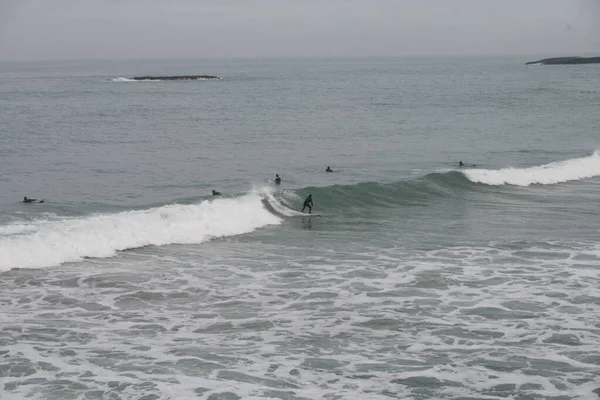 Surf Στη Χώρα Των Βάσκων — Φωτογραφία Αρχείου