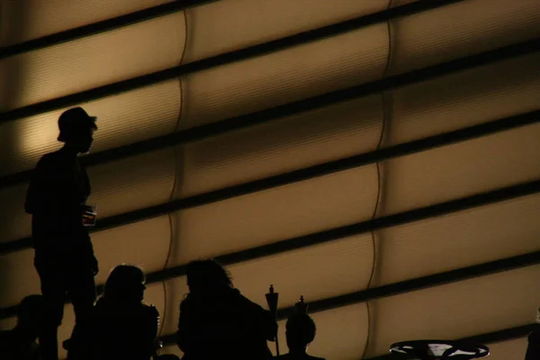 Night Life City San Sebastian — Stock Photo, Image