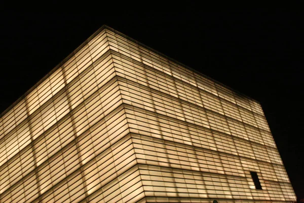 Night Life City San Sebastian — Stock Photo, Image