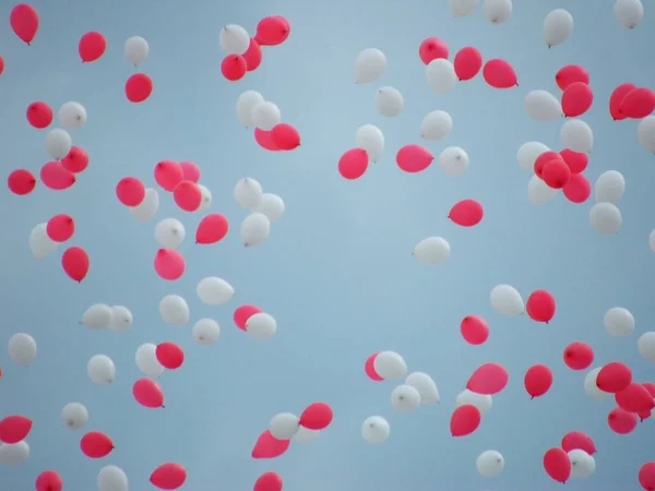 节日期间的气球 — 图库照片