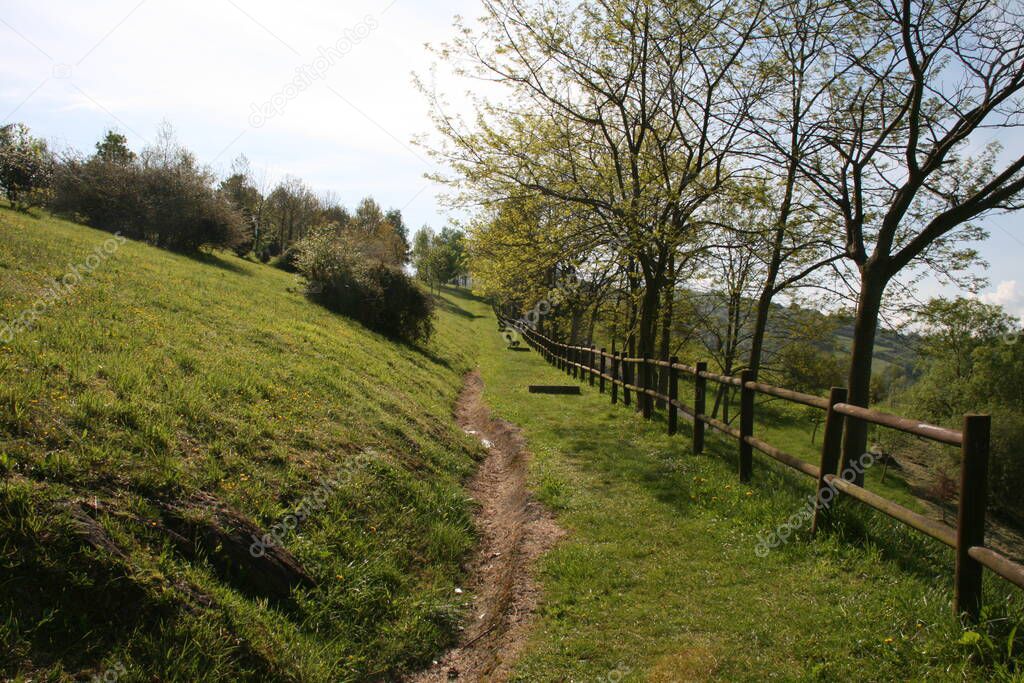 Countryside in Basque Country