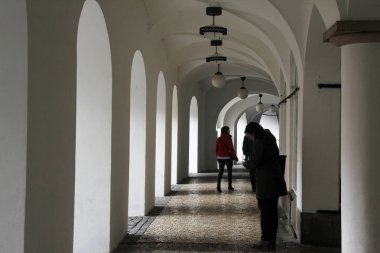 Çek Cumhuriyeti Prag şehir merkezinde sanatsal miras.