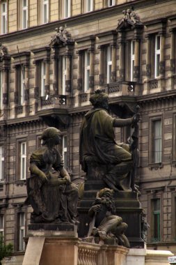 Çek Cumhuriyeti Prag şehir merkezinde sanatsal miras.