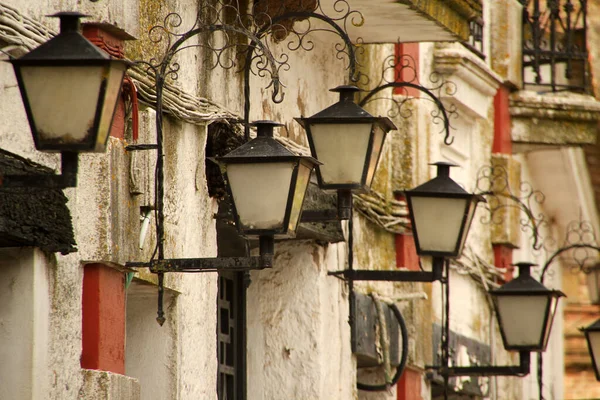 Lanternas Ambiente Urbano — Fotografia de Stock