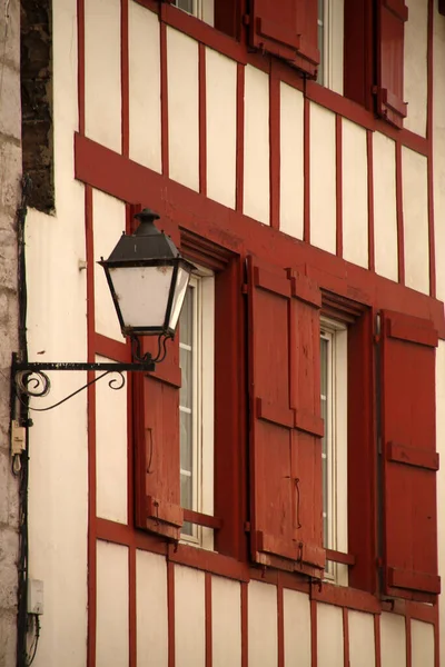 Casa Pueblo Espelette Francia — Foto de Stock