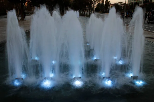 Fontaine Dans Centre Nuremberg — Photo