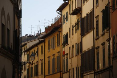 Floransa 'nın eski bir kasabasındaki mimar mirası.