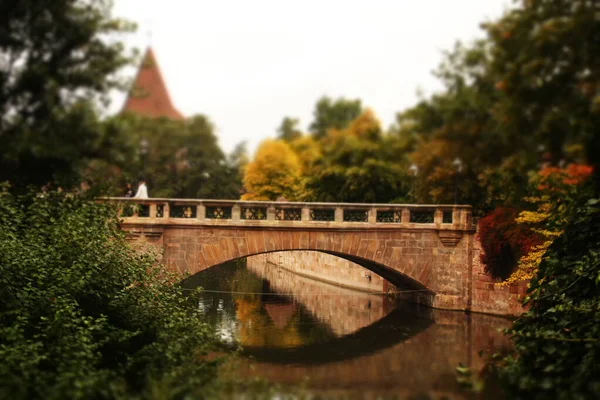 Архітектура Центрі Нюрнберга — стокове фото