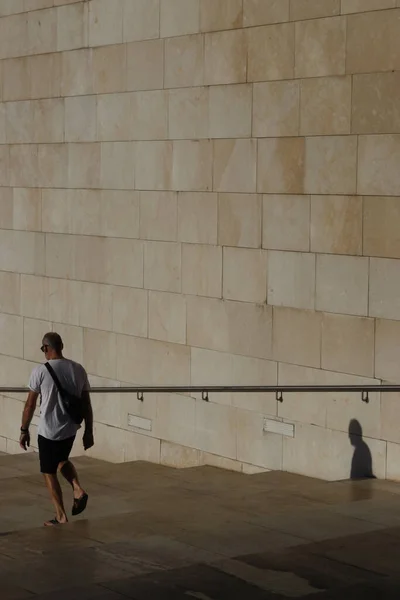 Persone Che Camminano Strada — Foto Stock