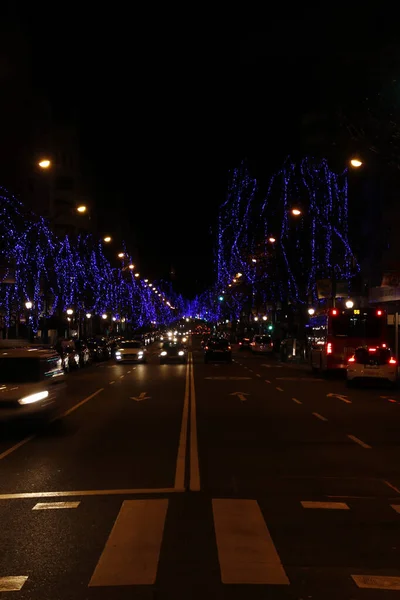 Weihnachtsdekoration Bilbao — Stockfoto